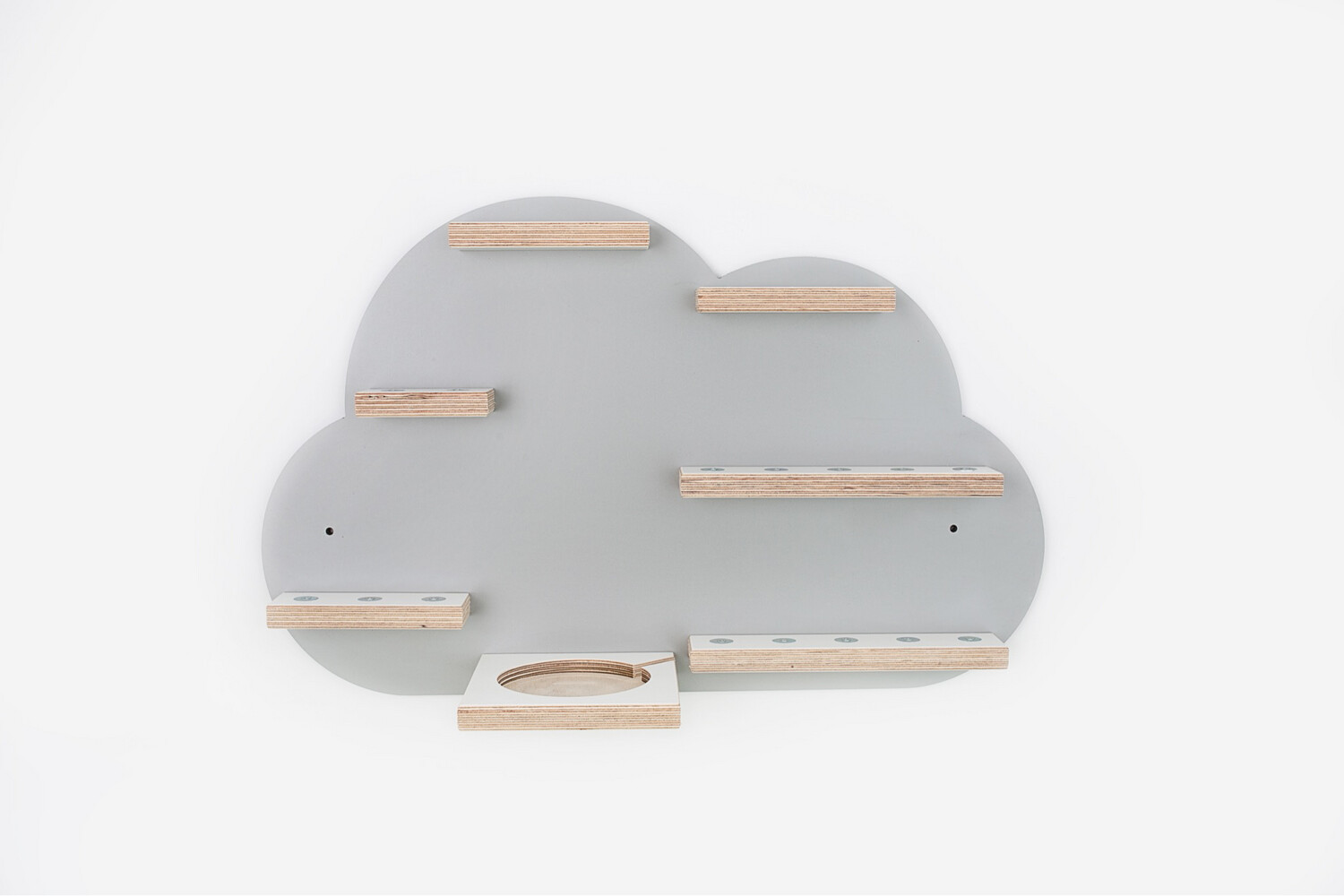Wolke in grau