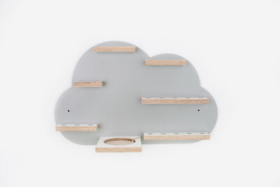 Wolke in grau