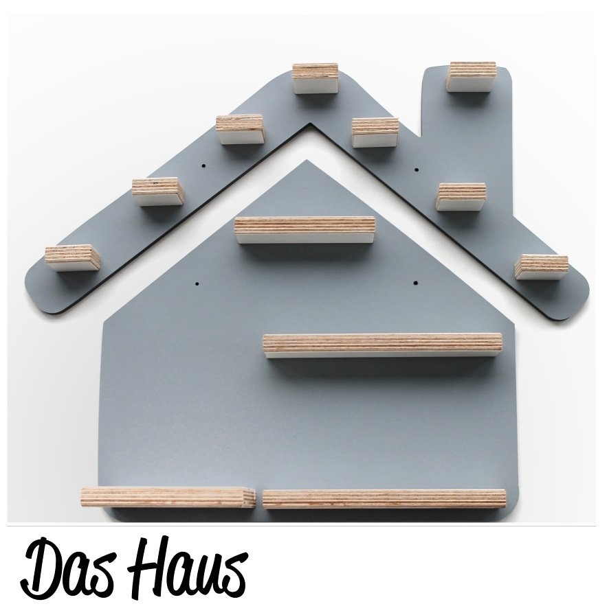 Haus in grau