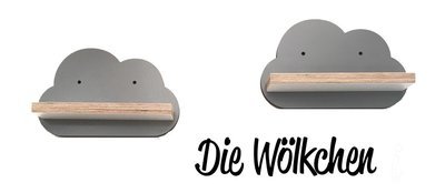 Die Wölkchen - Erweiterungsregale 10 weitere Plätze für Deine Figuren