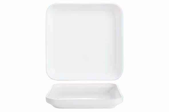 RESTAURANT VIERKANT BORD SET12 20X20XH3CM Artikel code X2315/4710