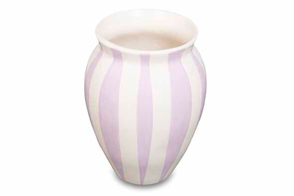 ANEMONE VAAS LILA D12,5XH17,2CM Artikel code 5006409/1220