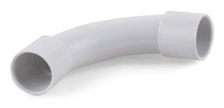 PVC-Rohrbogen 90°  2 Stk. M25