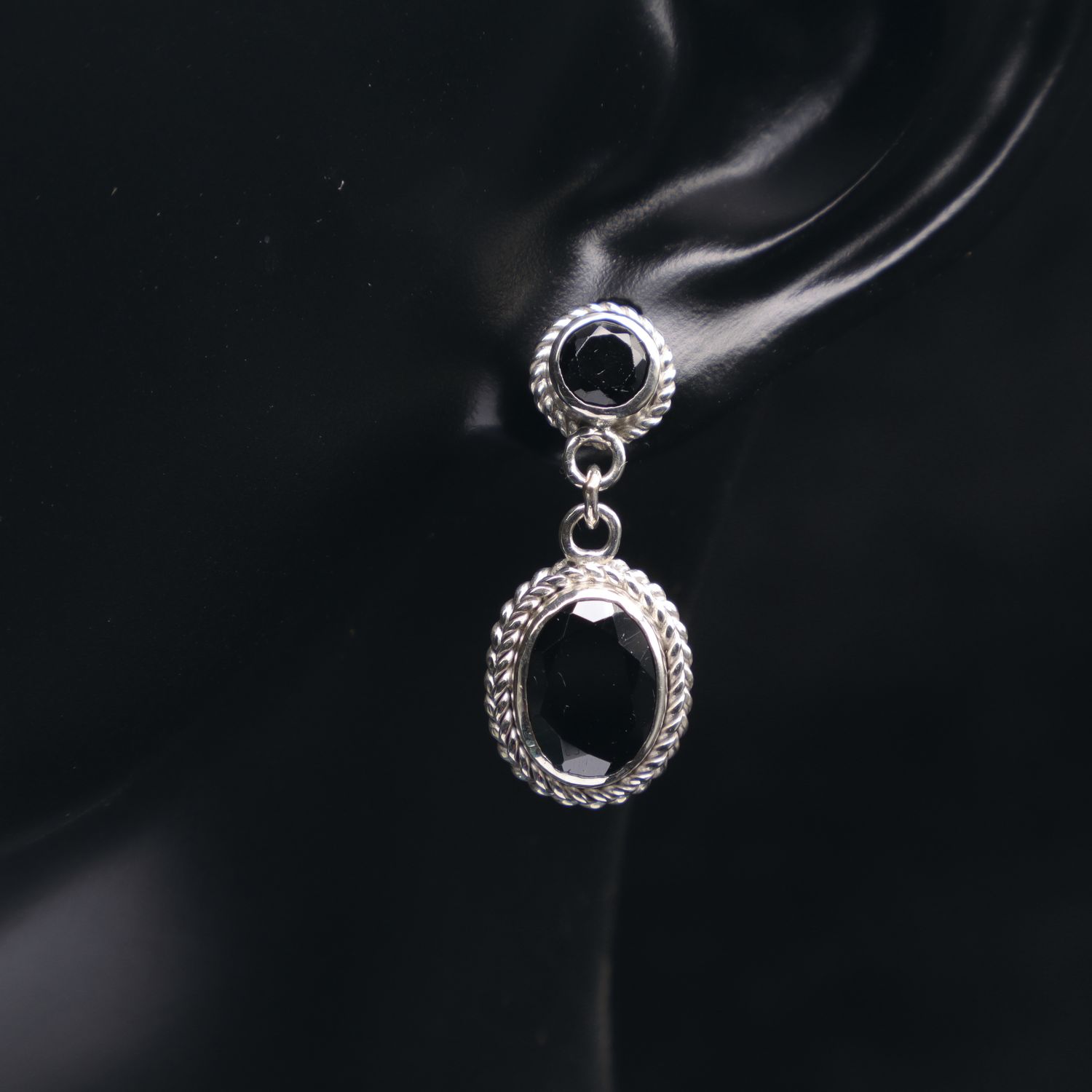 Kolczyki Leśne Echo [Spinel]