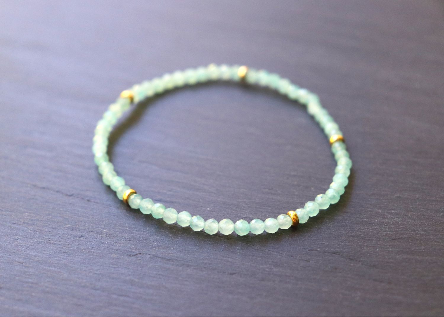 Amazonite facettée
