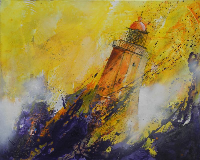 Leuchtturm VIII – Herdtle, Petra (80 x 100 cm)