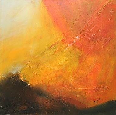 o.T. 14 – Herdtle, Petra (80 x 80 cm)