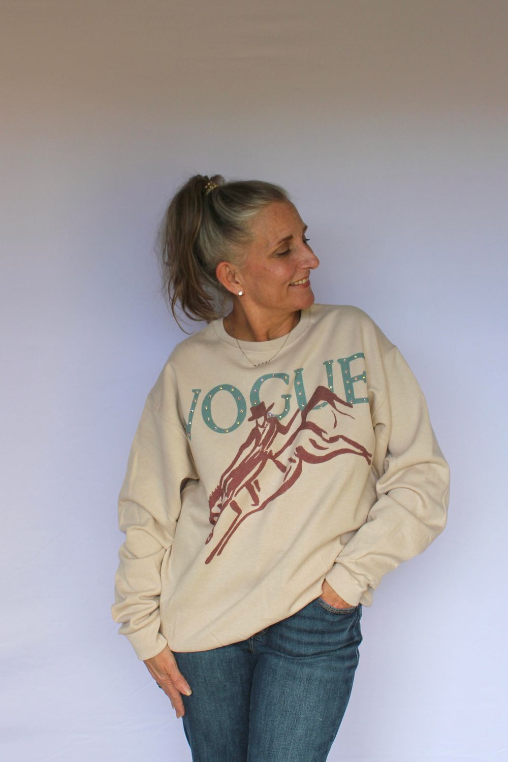 VOGUE RODEO SWEATSHIRT