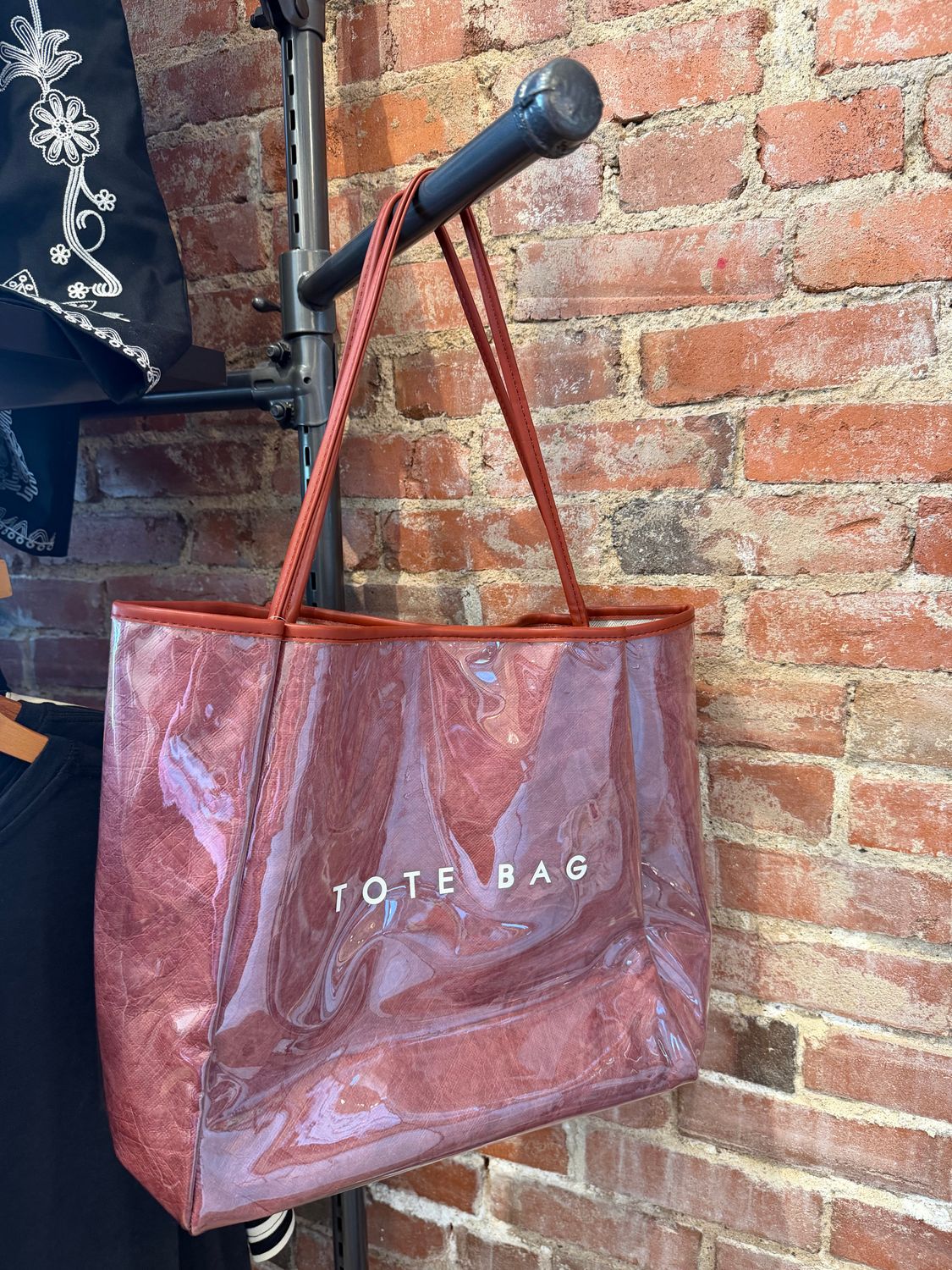 PVC WEEKENDER TOTE BAG