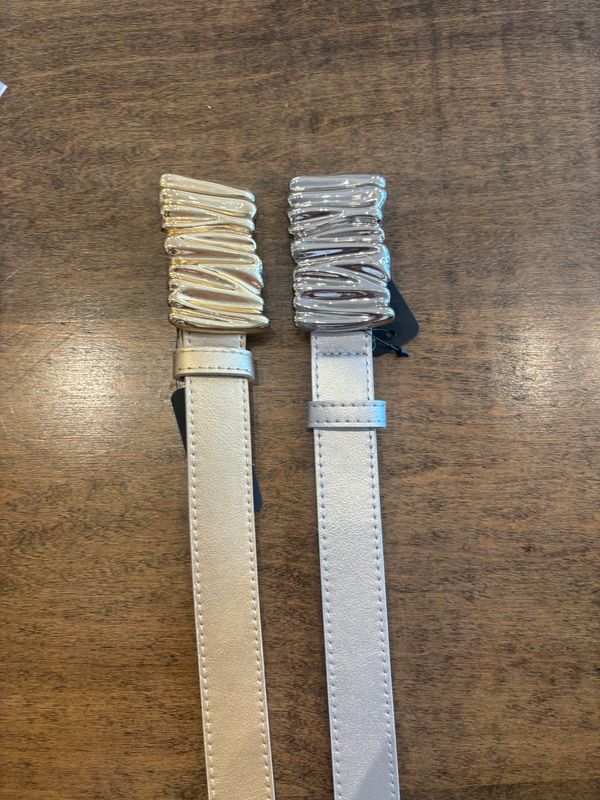 METAL DETAIL BUCKLE BELT