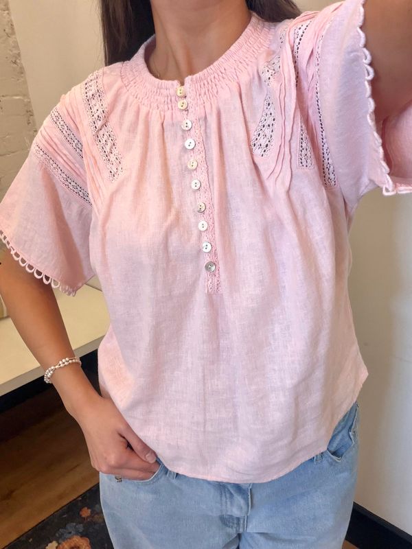 EMBROIDERED S/S SHIRT