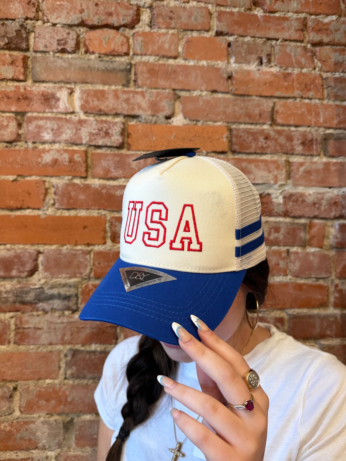 USA TRUCKER HAT