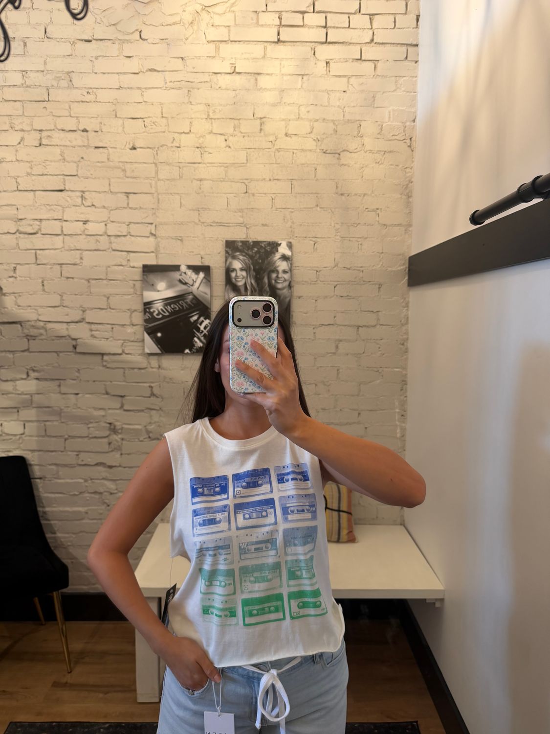 CASSETTE TAPE MUSCLE TANK