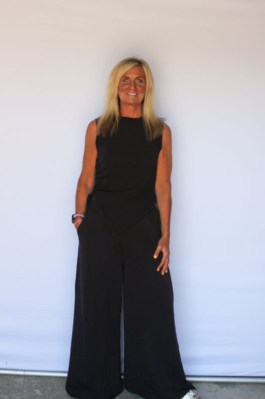 ASYMMETRICAL MUSCLE TANK TOP