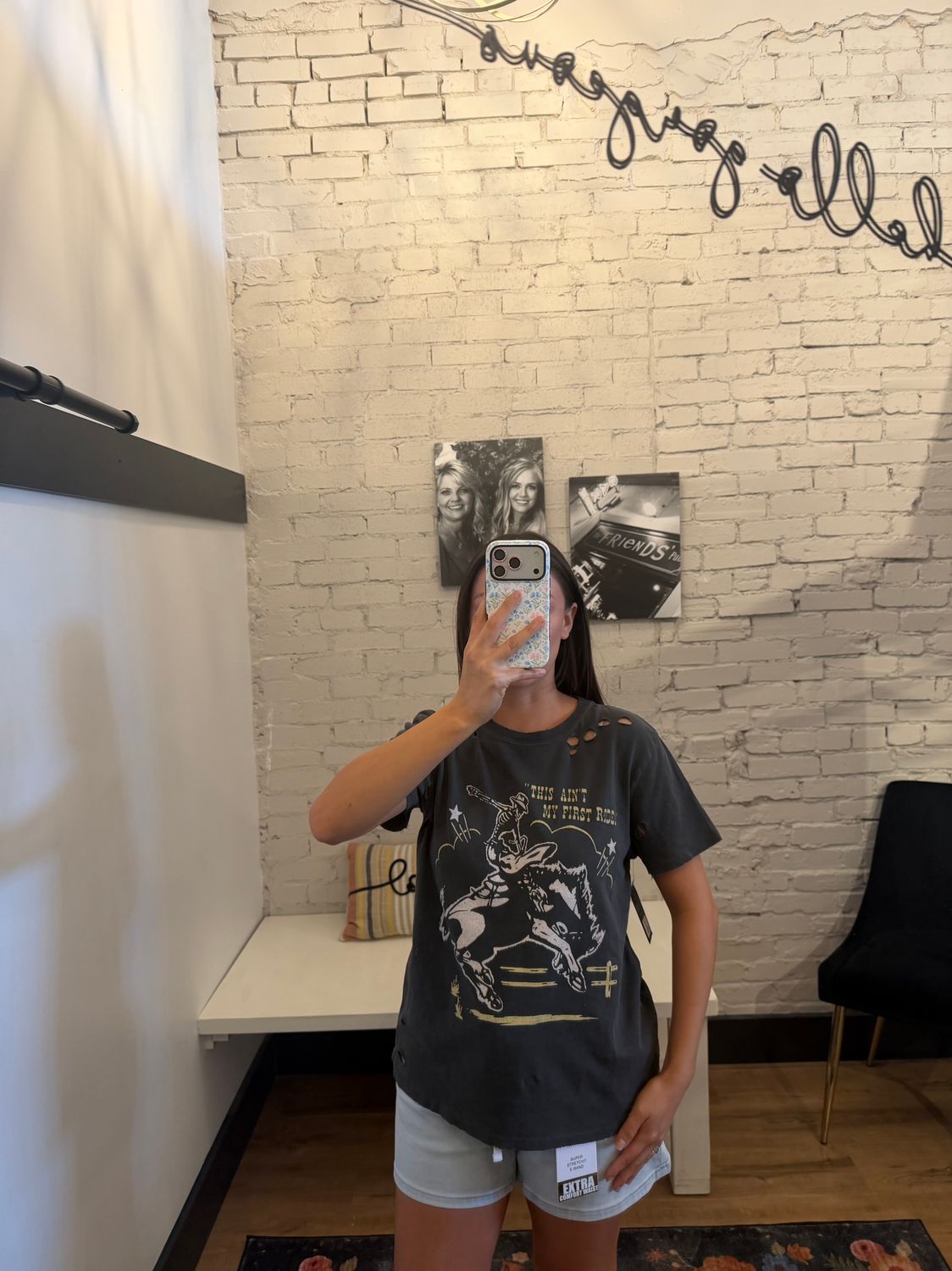AINT MY FIRST RODEO GRAPHIC TEE