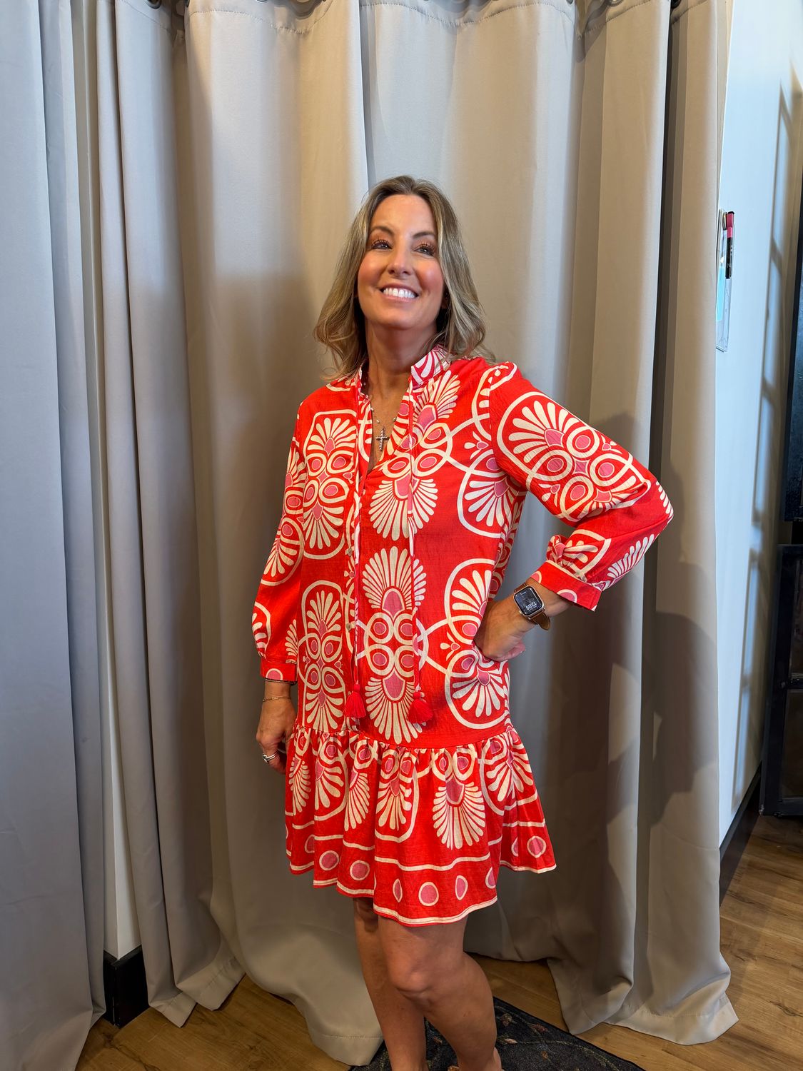 FESTIVAL MEDALLION MINI DRESS