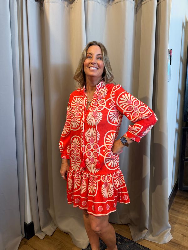 FESTIVAL MEDALLION MINI DRESS