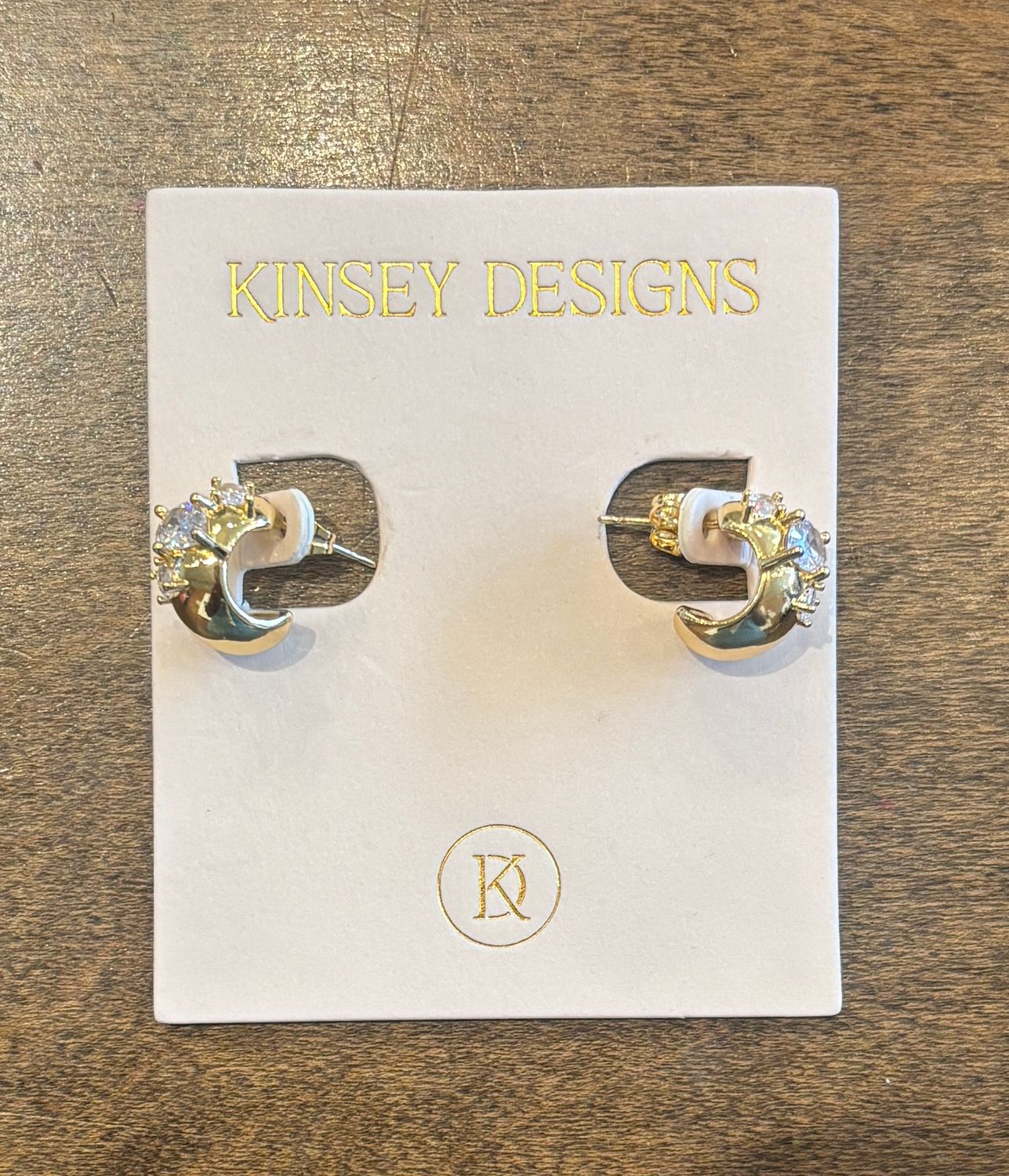 INDIE MARQUISE HOOP EARRING