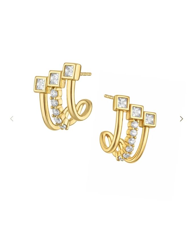 TRIPLE STUD EARRING