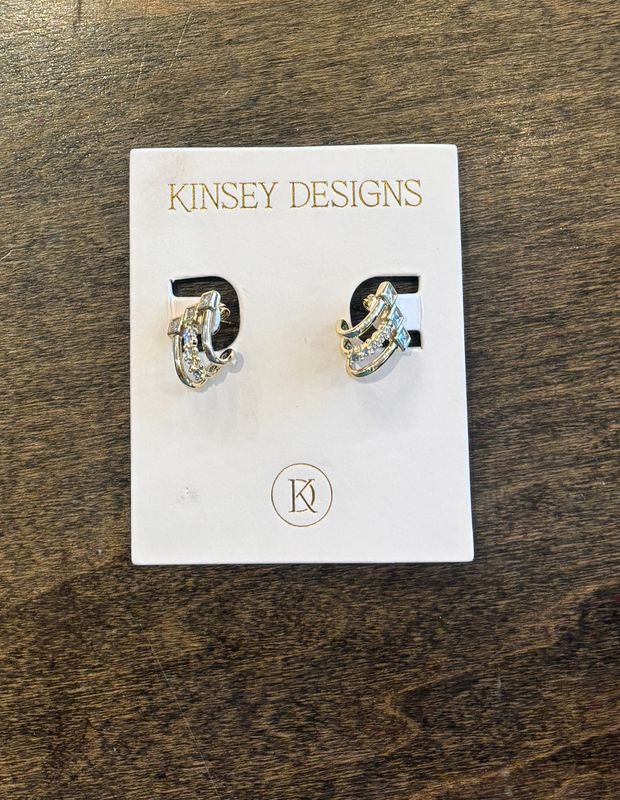 TRIPLE STUD EARRING