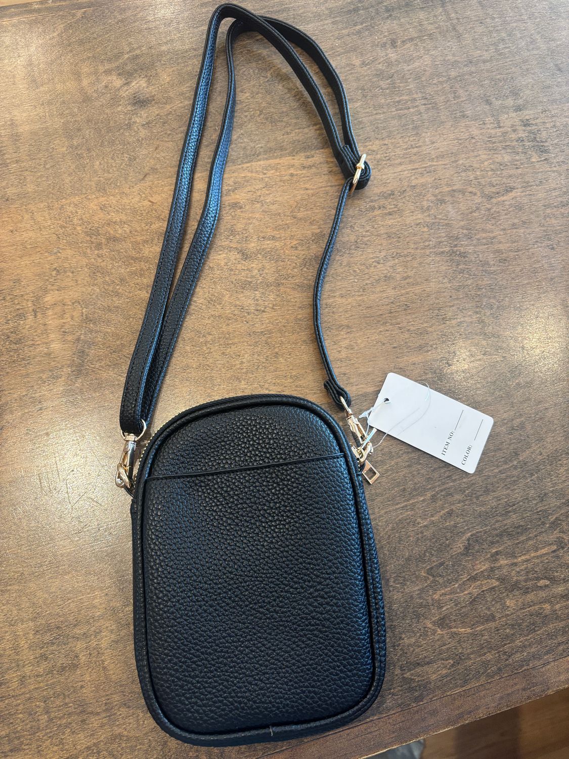 OVAL CROSSBODY BLACK