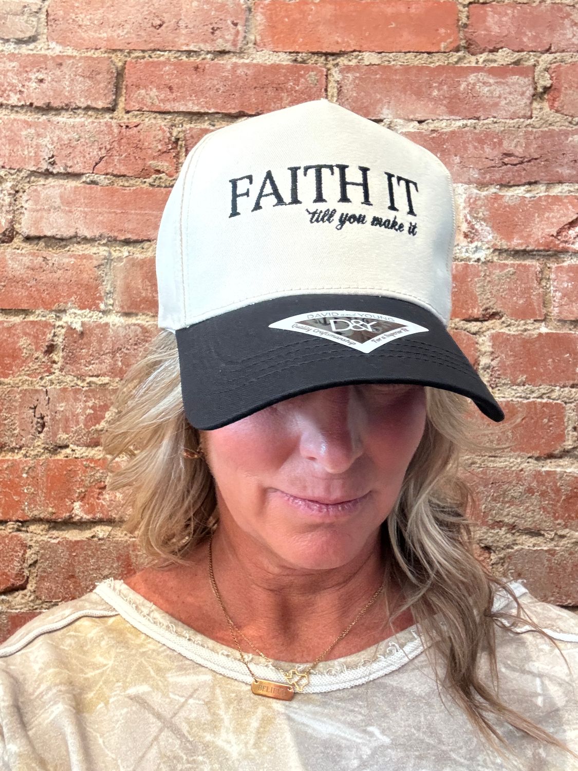 FAITH IT TRUCKER HAT