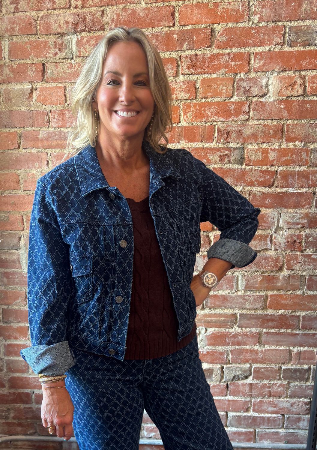DIAMOND JEAN JACKET