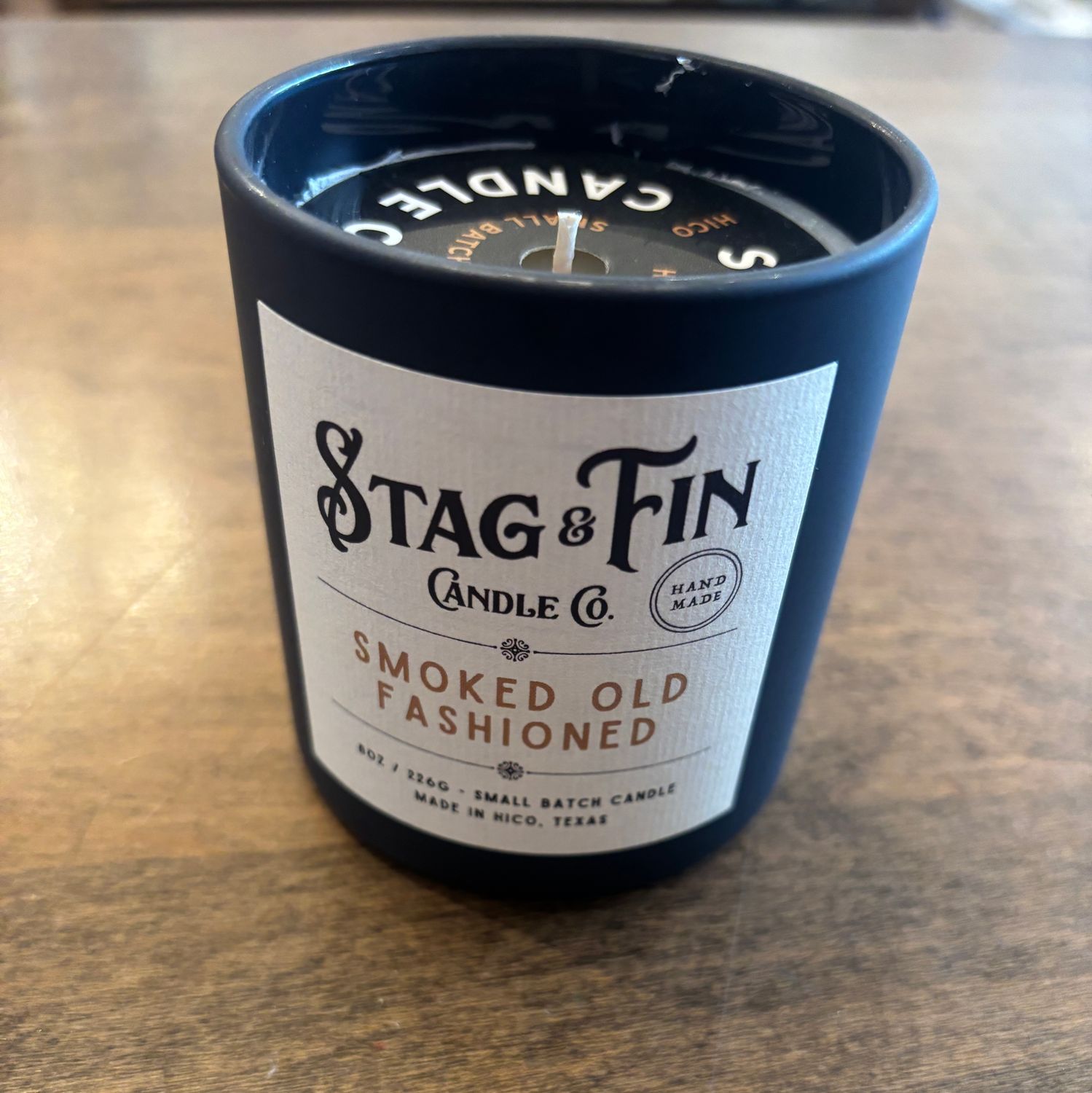 SMOKED OLD FASHION CANDLE - 8 OZ