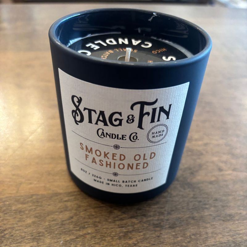 SMOKED OLD FASHION CANDLE - 8 OZ