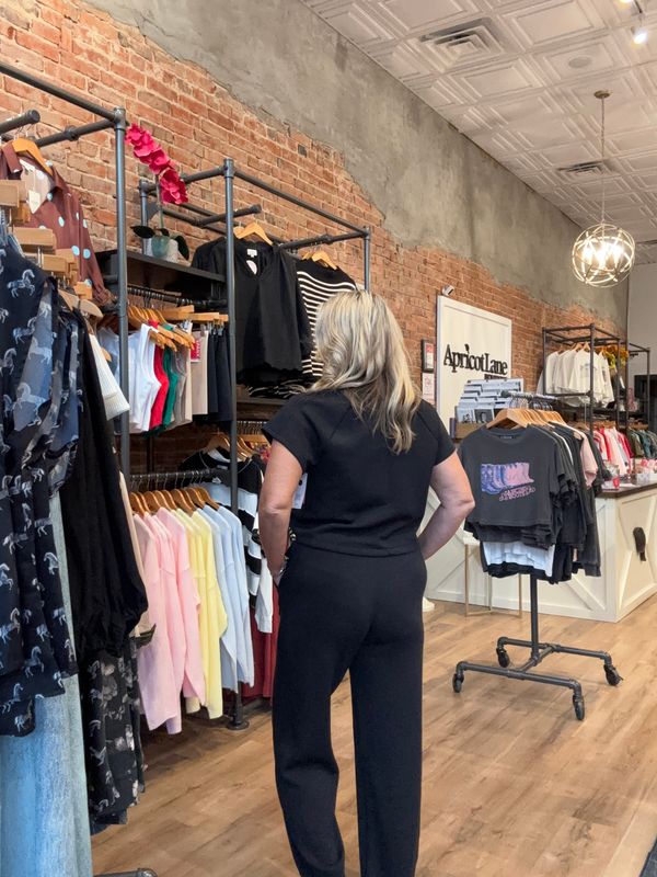 PINTUCK HALF ZIP JUMPSUIT