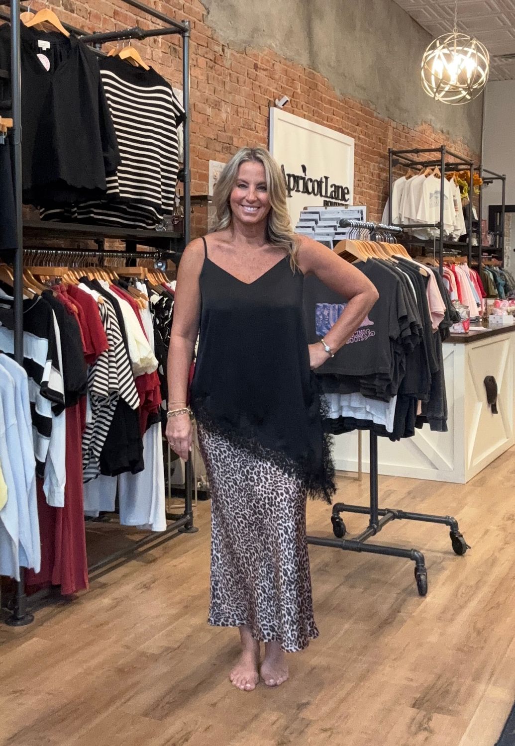 ASYMMETRICAL LACE TOP