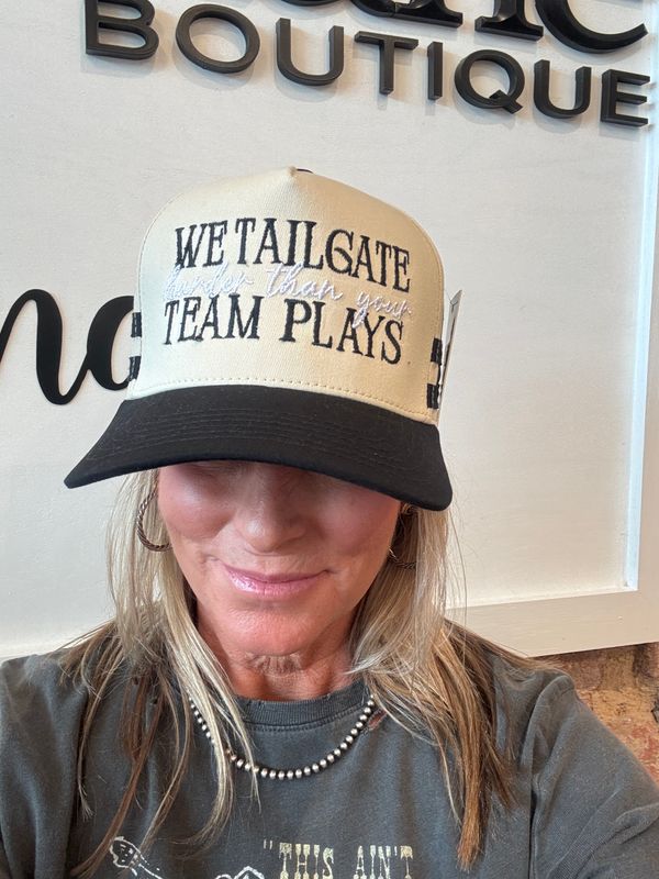 TAILGATE HARDER TRUCKER HAT