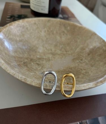 CHANSUTT SILVER AMANDA RING