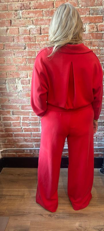 SOFT KNIT PINTUCK PANT