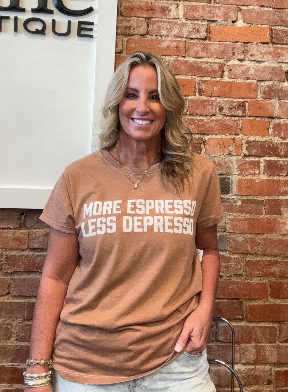 MORE ESPRESSO BURN OUT TEE