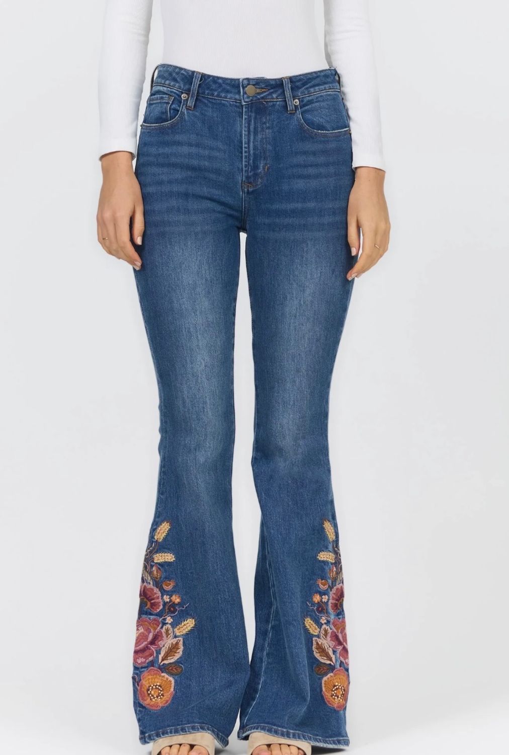 ROSA FLARE FULL LENGTH JEANS