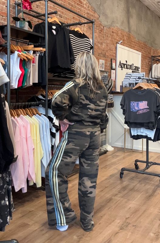 ALPINE CAMO JOGGER W/STRIPES