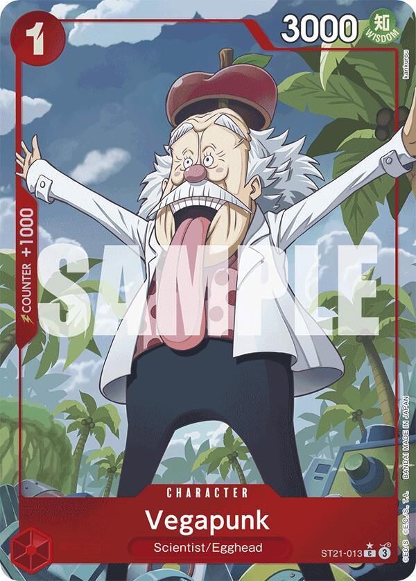 ONE PIECE VEGAPUNK ST21-013 STARTER DECK EX PROMO