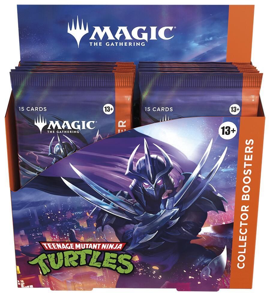MAGIC THE GATHERING TEENAGE MUTANT NINJA TURTLES COLLECTORS BOOSTERS