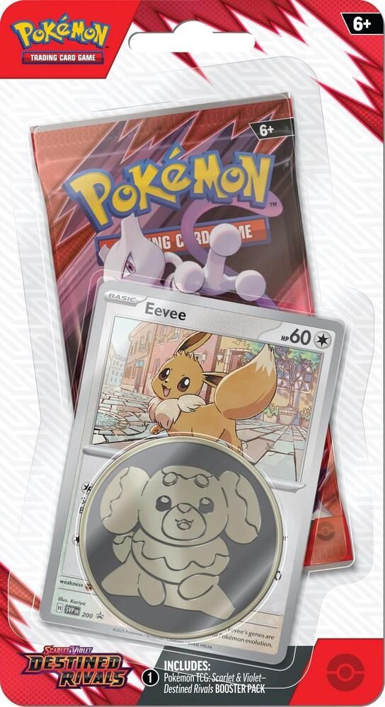 POKEMON DESTIN RIVALS EEVEE ONE PACK BLISTER