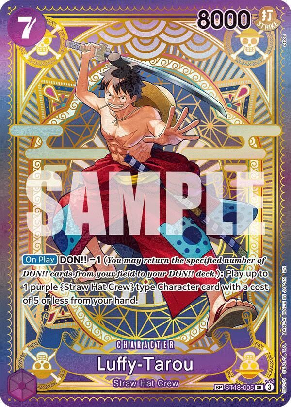 ONE PIECE LUFFY-TAROU ST18-005 SP