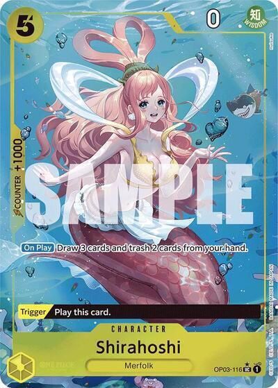 ONE PIECE SHIRAHOSHI ALT ART OP03-116