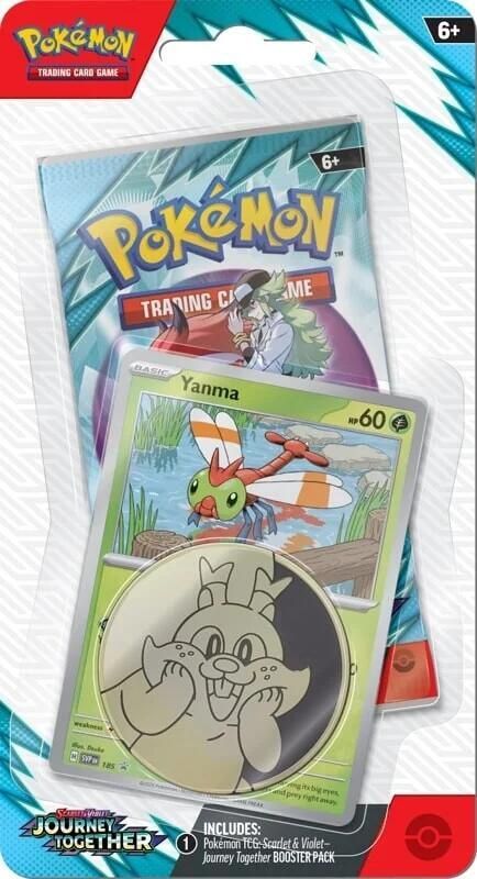 POKEMON JOURNEY TOGETHER YANMA 1 PACK BLISTER