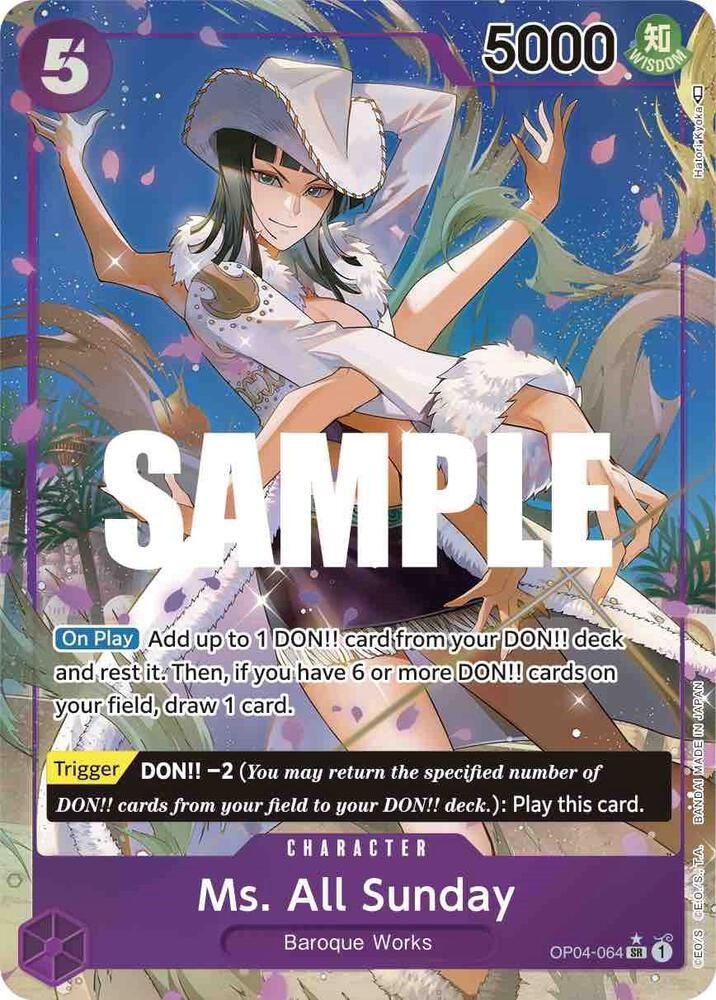 ONE PIECE MS. ALL SUNDAY OP04-064 ALT ART