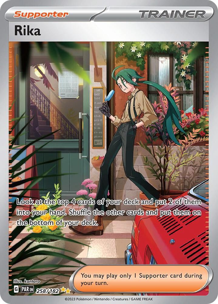 POKEMON RIKA TRAINER 258/182