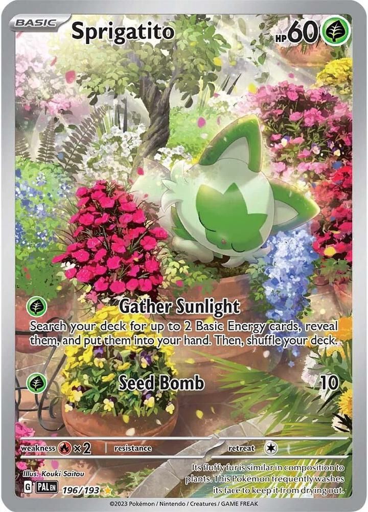POKEMON SPRINGATITO 196/193