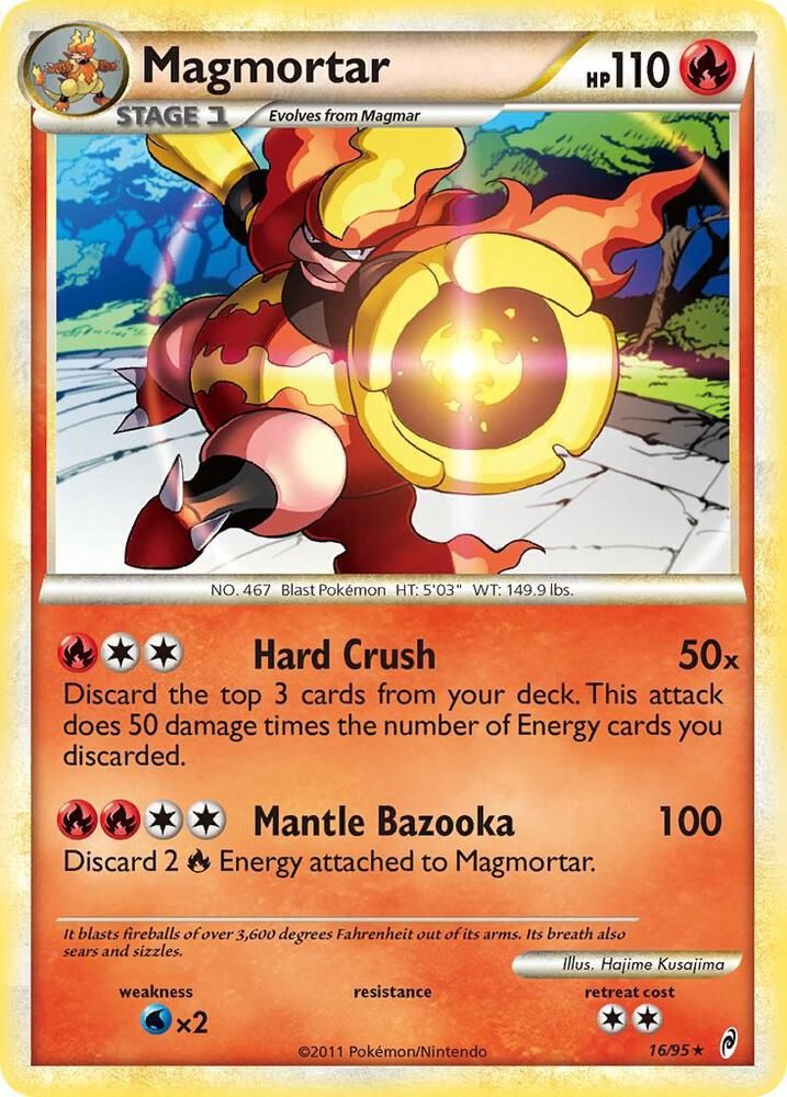 POKEMON MAGMORTAR 16/95