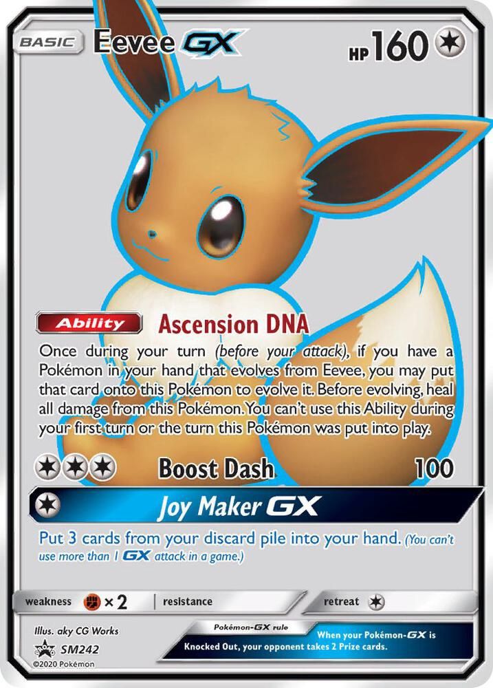 POKEMON EEVEE GX LP SM242