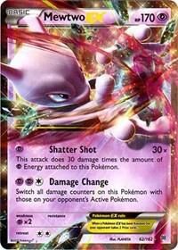 POKEMON MEWTWO EX 62/162 UR LP