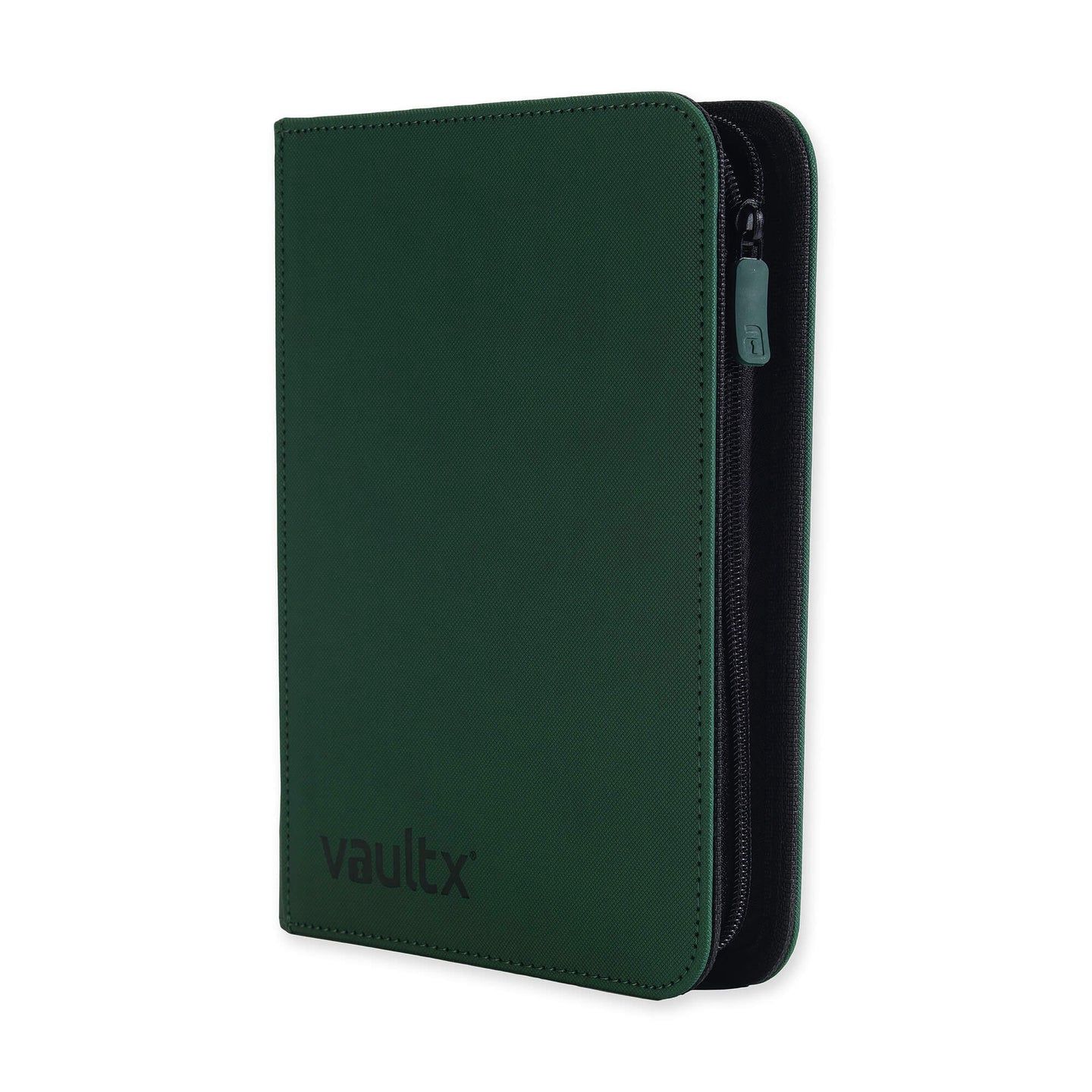 VAULT X EXO TEC 4 POCKET SIDELOADING ZIP BINDER GREEN